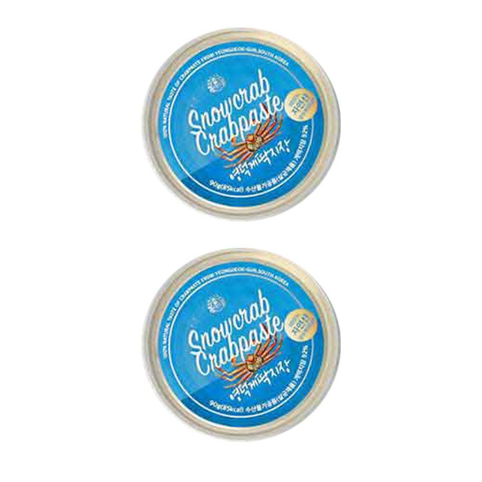제뉴인크랩 영덕 게딱지장 통조림, 90g, 2개 대표 이미지 - 대게딱지장 추천