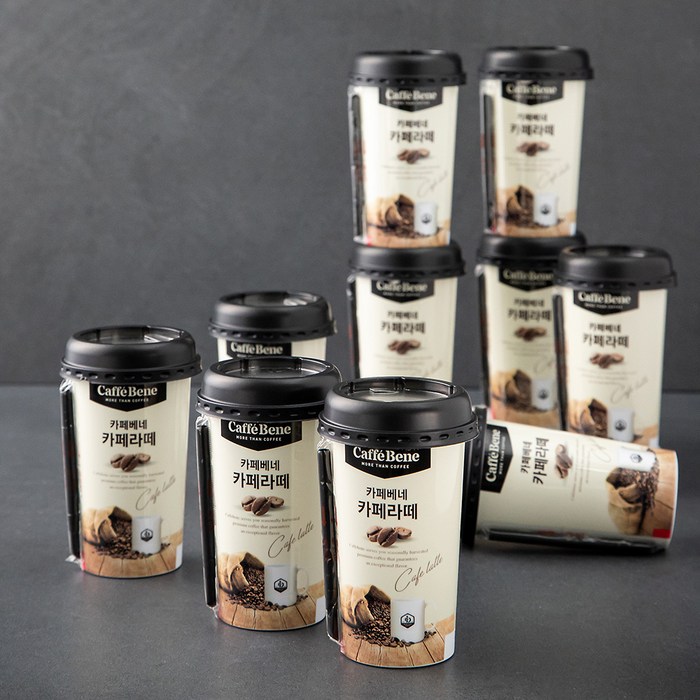 카페베네 카페라떼, 200ml, 10개 대표 이미지 - 캔커피 추천
