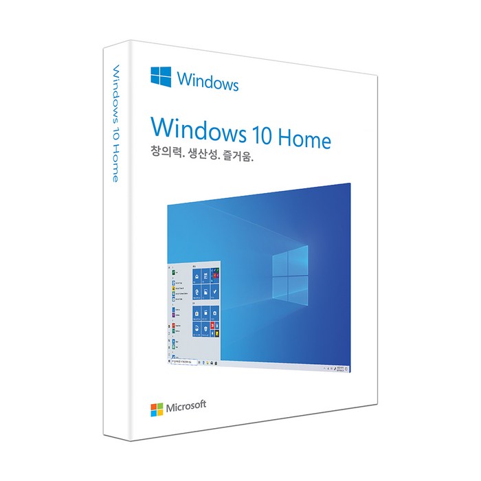 마이크로소프트 Windows 10 Home FPP RS3
