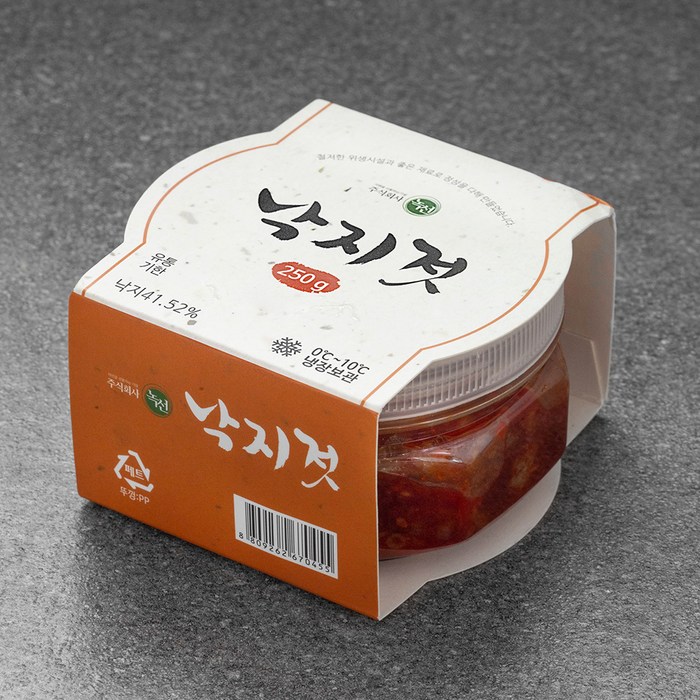 녹선 낙지젓, 250g, 1개 대표 이미지 - 낙지젓 추천