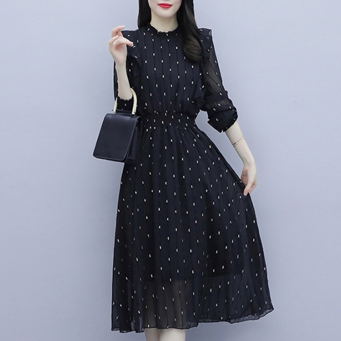 포플러앤씨 키밍 도트 원피스 대표 이미지 - 땡땡이 원피스 추천