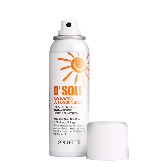 소시에떼 오쏠레 방수 썬스프레이 SPF50+ PA+++, 100ml, 1개 대표 이미지 - 선스프레이 추천