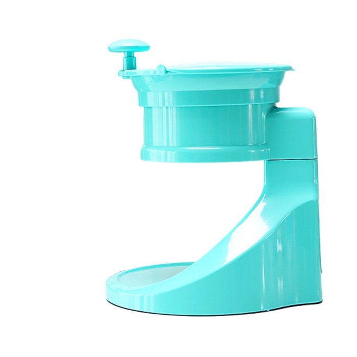 알럽하우스 레트로 가정용 수동 빙수기, 레트로민트, 단품 대표 이미지 - 빙수기계 추천