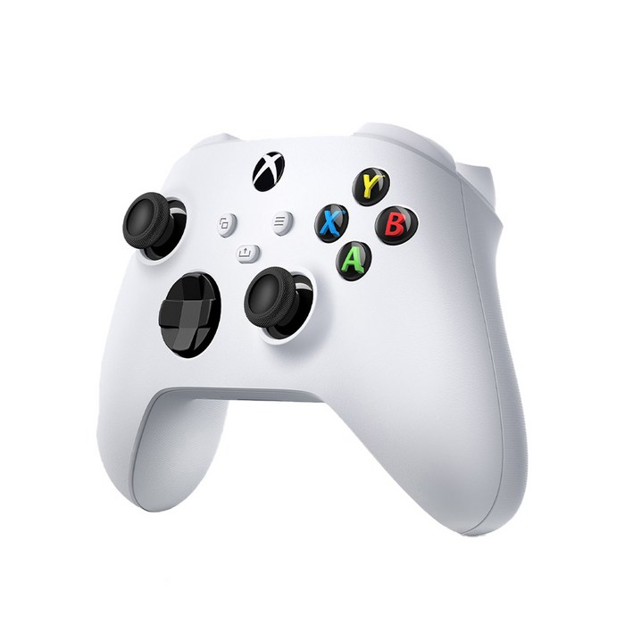 마이크로소프트 Xbox 4세대 무선 컨트롤러 로봇화이트, Xbox 4세대 로봇화이트, 1개 대표 이미지 - 레이싱 게임 추천