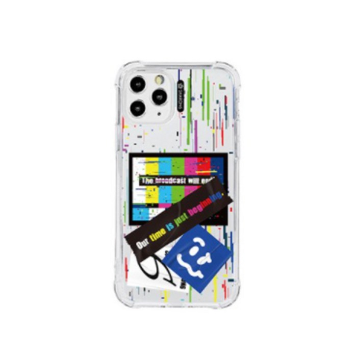 샤론6 디자인 투명 범퍼 휴대폰 케이스 대표 이미지 - 아이폰 13 미니 케이스 추천