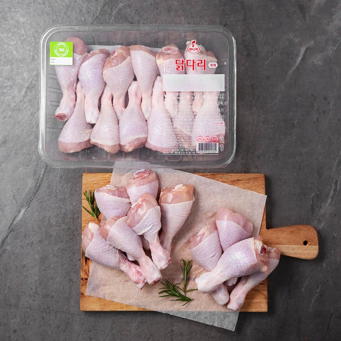 마니커 1등급 닭다리 북채 (냉장), 1kg, 1개 대표 이미지 - 닭고기는 마니커 추천