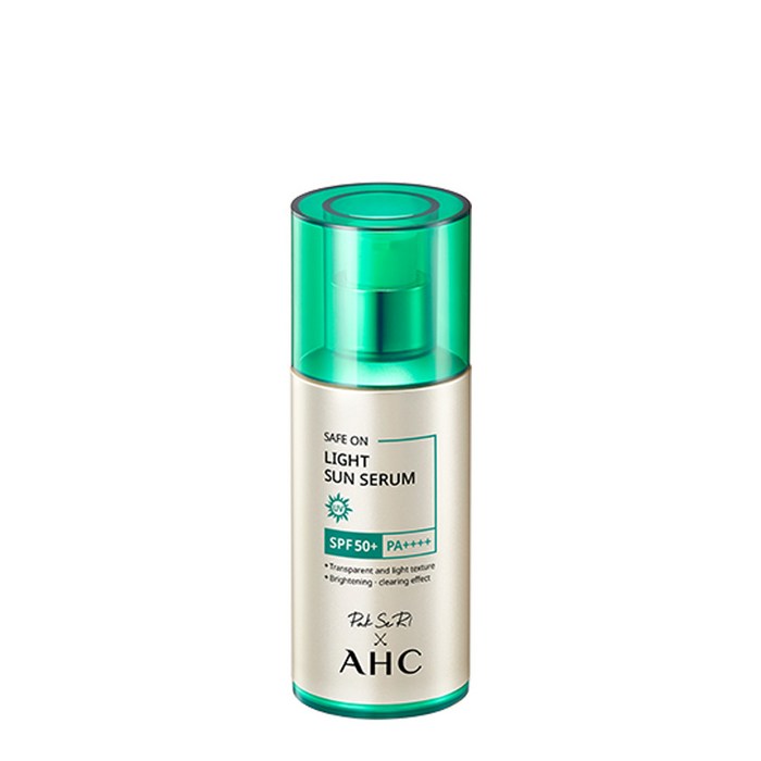 AHC 세이프 온 라이트 선 세럼 SPF50+ PA++++, 40ml, 1개 대표 이미지 - 세럼 추천
