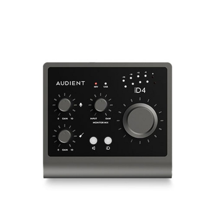 오디언트 iD4 MK2 오디오 인터페이스, Audient iD4 MK2 대표 이미지 - 오인페 추천