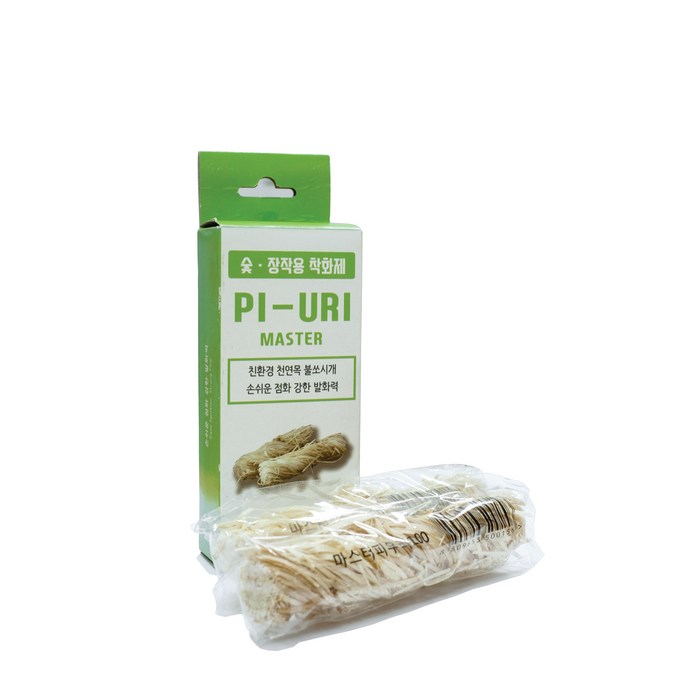 숯 장작용 착화제 마스터 피우리 숯 장작용 착화제 마스터 피우리