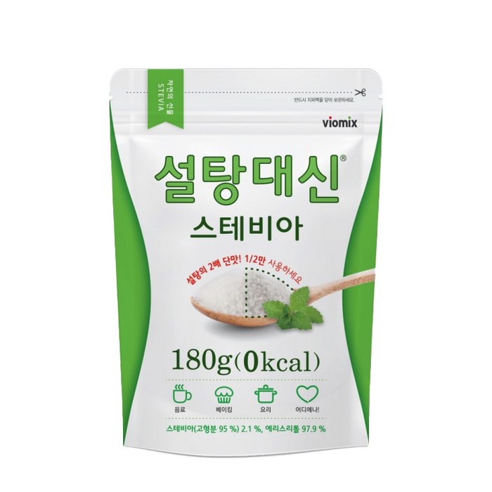 설탕대신 스테비아, 180g, 1개 대표 이미지 - 스테비아 추천