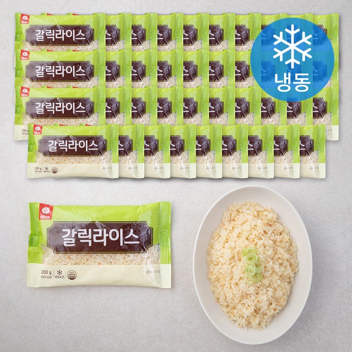 천일식품 갈릭라이스 (냉동), 200g, 40개 대표 이미지 - 천일식품 추천