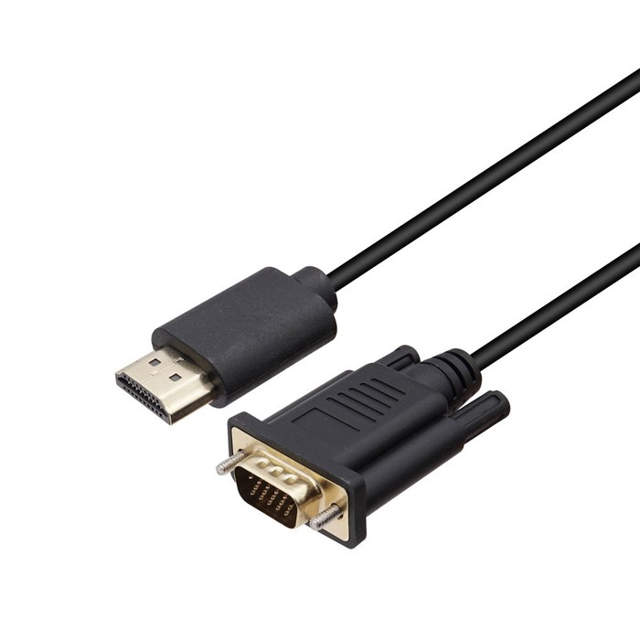 Coms HDMI to VGA 컨버터 케이블 1.8m, TB014 대표 이미지 - VGA 케이블 추천