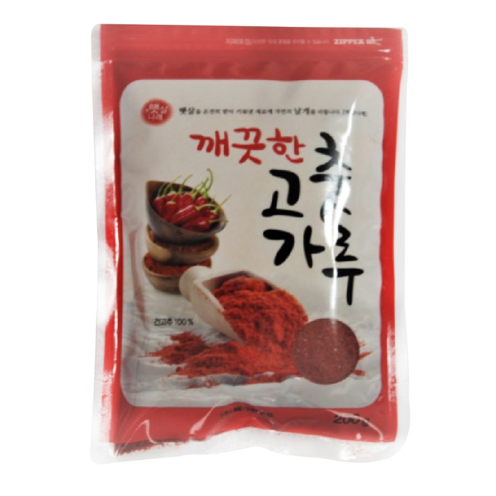 해가원 깨끗한 고춧가루, 200g, 1개 대표 이미지 - 고추기름 추천