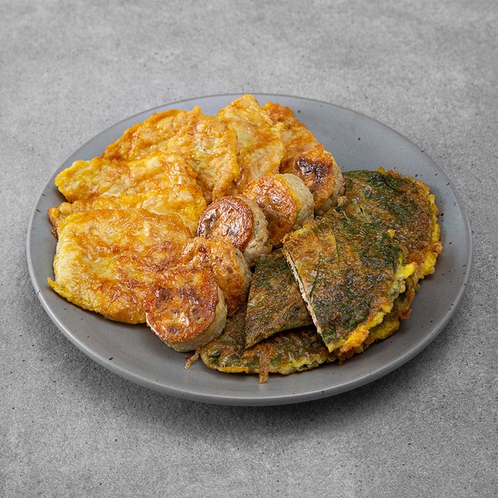 집반찬연구소 모둠전 3종 동태전 125g + 동그랑땡 100g + 깻잎전 125g, 1세트 대표 이미지 - 동그랑땡 추천