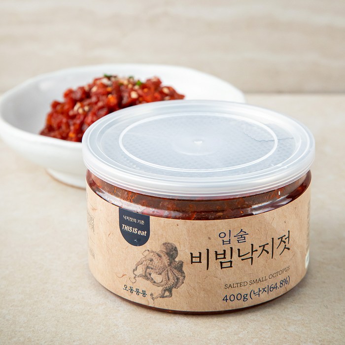 입술젓갈 비빔 낙지젓, 400g, 1개 대표 이미지 - 낙지젓 추천