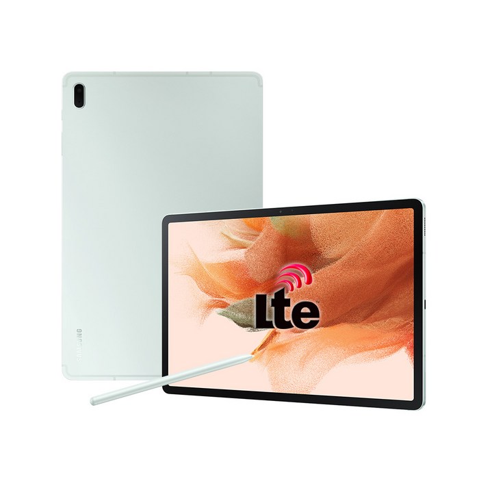 삼성전자 갤럭시탭S7 FE 태블릿PC LTE 64GB, SM-T735N, 미스틱 그린 대표 이미지 - 갤럭시탭 S7 FE 추천
