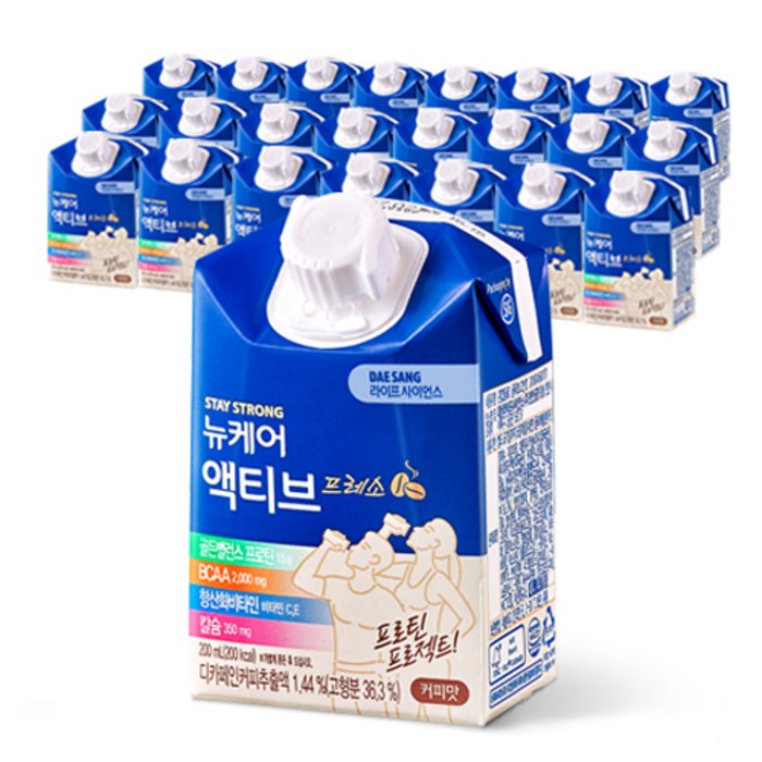 뉴케어 액티브 프레소 음료, 200ml, 24개 대표 이미지 - 뉴케어 영양식 추천