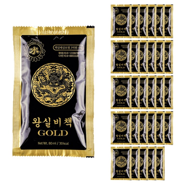 왕실비책 골드 장어진액 30p, 1개, 2400ml 대표 이미지 - 장어즙 추천