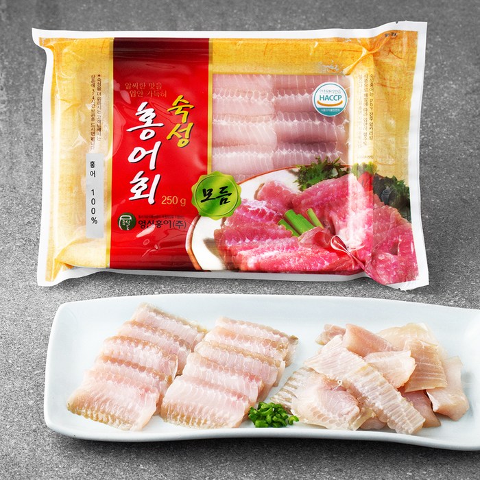 영산홍어 모둠, 250g, 1개 대표 이미지 - 홍어 추천