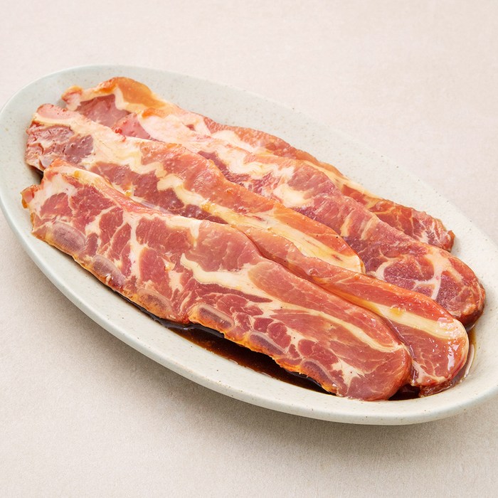 서가연 양념 돼지 LA 갈비, 800g, 1개 대표 이미지 - 석갈비 추천