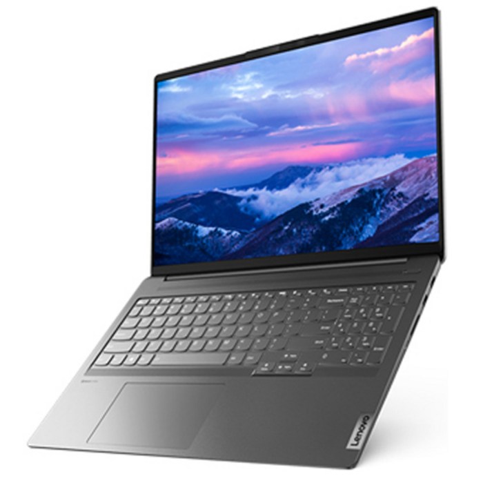 레노버 ideapad Slim 5 PRO 16, STORM GREY, 82L500UTKR, 라이젠5, 512GB, 16GB, Free DOS 대표 이미지 - 라이젠 노트북 추천