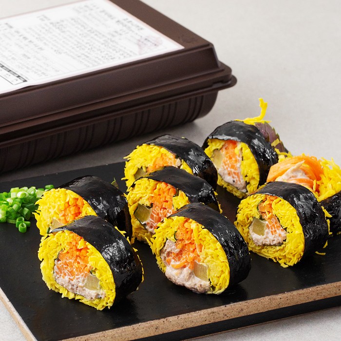 조르니키친 참치마요 계란마끼 2줄, 460g, 1개 대표 이미지 - 우영우 김밥 추천
