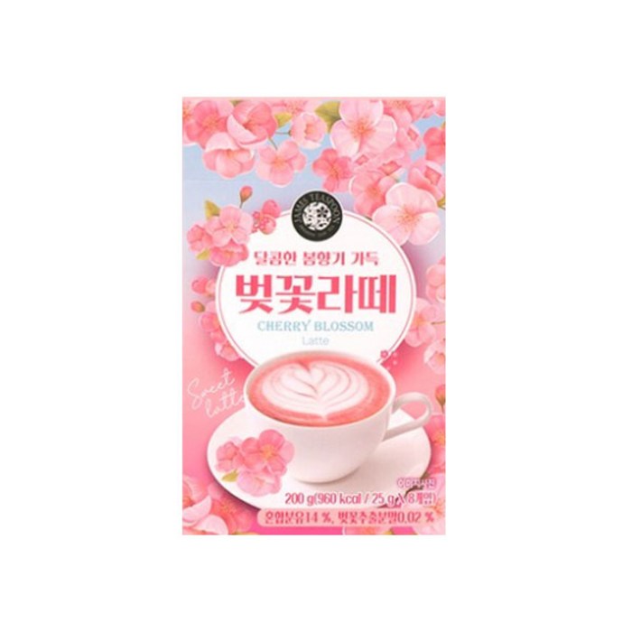 제임스티스푼 체리블라썸 벚꽃 라떼 스틱, 8개 대표 이미지 - 벚꽃 구경 추천