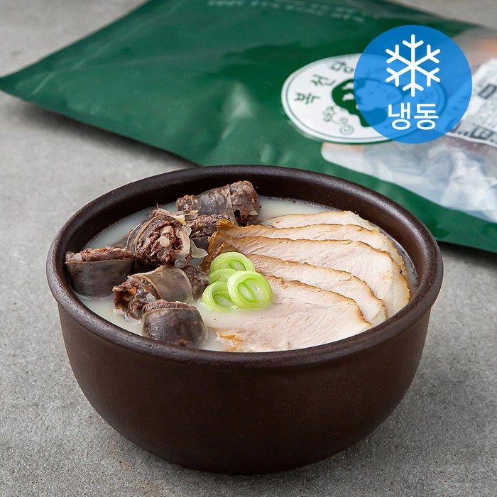 복선당 제주 돔베고기 순대국밥 2인분 600g + 소스 15g x 2p 세트 (냉동), 1세트 대표 이미지 - 돔베고기 추천