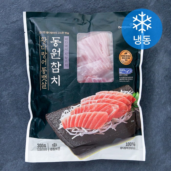동원 참치 황다랑어 통뱃살 (냉동), 300g, 1개 대표 이미지 - 타다끼 추천