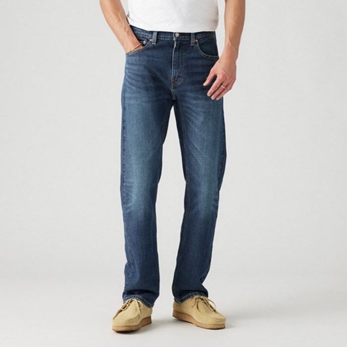 리바이스 남성용 505TM 레귤러 네버 투 웜 청바지 005052907