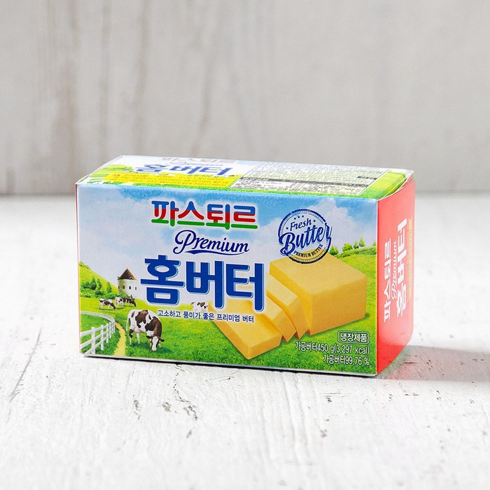 파스퇴르 프리미엄 홈버터, 450g, 1개 대표 이미지 - 스테이크버터 추천