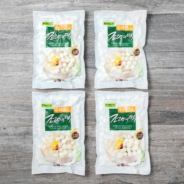칠갑농산 우리쌀 조랭이떡, 500g, 4개 대표 이미지 - 쌀떡 추천