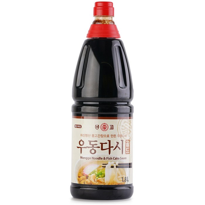 몽고간장 우동다시 골드, 1.8L, 1개 대표 이미지 - 우동 국물 추천