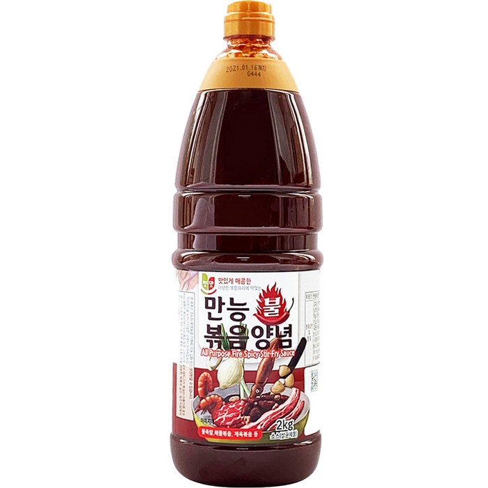 첫맛 만능 불 볶음양념, 2kg, 1개 대표 이미지 - 매운 양념 추천