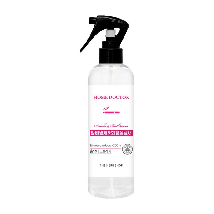 홈닥터 룸 스프레이 담배냄새&화장실냄새 본품, 200ml, 1개 대표 이미지 - 화장실 방향제 추천