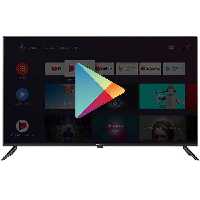 스마트에버 안드로이드11 4K UHD 스마트 TV 109cm(43인치) SA43G, 스탠드형, 자가설치 대표 이미지 - 30만원대 TV 추천