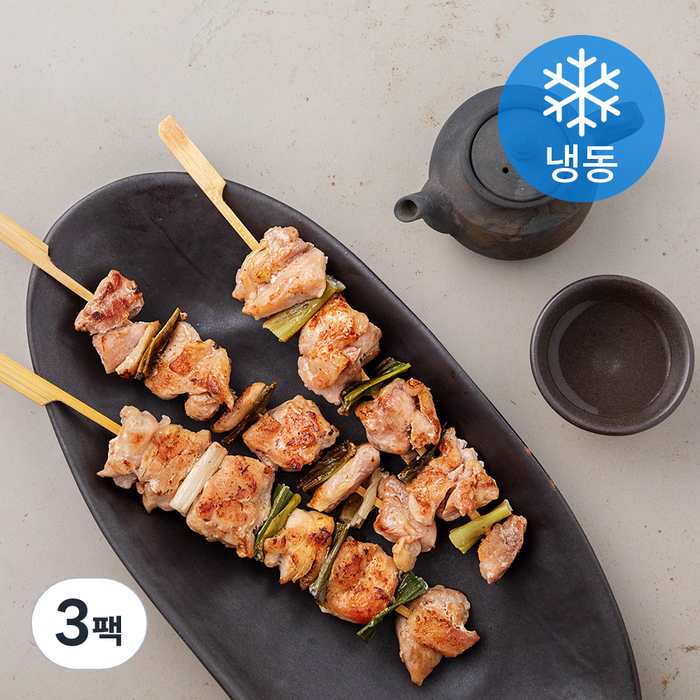 푸드장 숯불 왕닭꼬치 (냉동), 500g, 3팩 대표 이미지 - 모듬 꼬치 추천