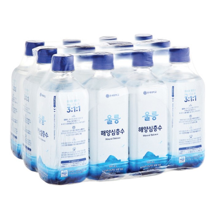 울릉 해양심층수, 500ml, 12개 대표 이미지 - 딥스 해양심층수 추천