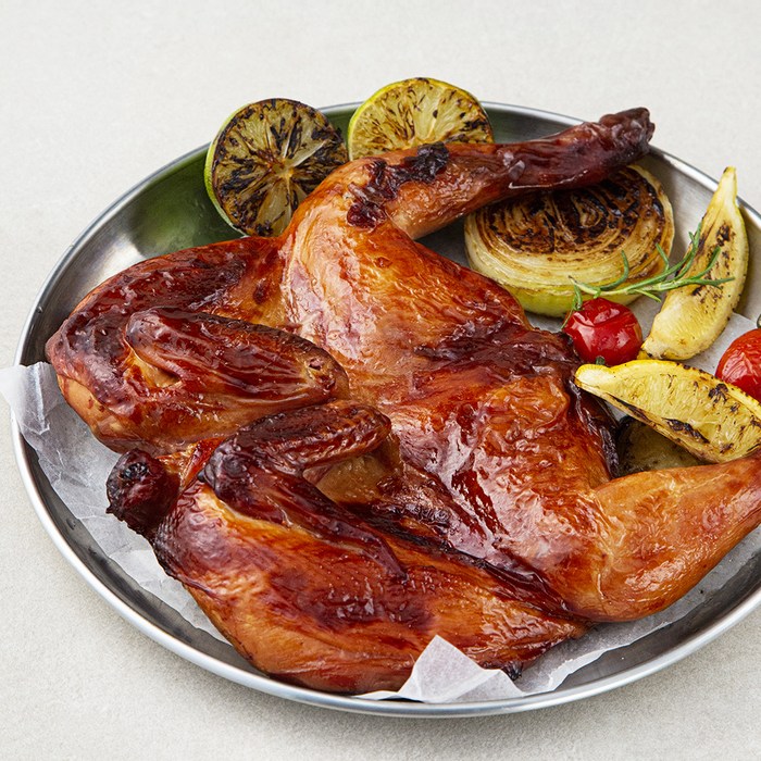 정다운 통바베큐 치킨, 600g, 1개 대표 이미지 - 오븐치킨 추천