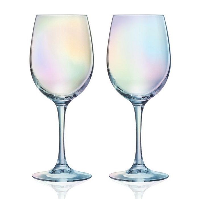 어뮤즈키친 오로라 월드와인 2p, 350ml, 1세트 대표 이미지 - 가성비 와인잔 추천