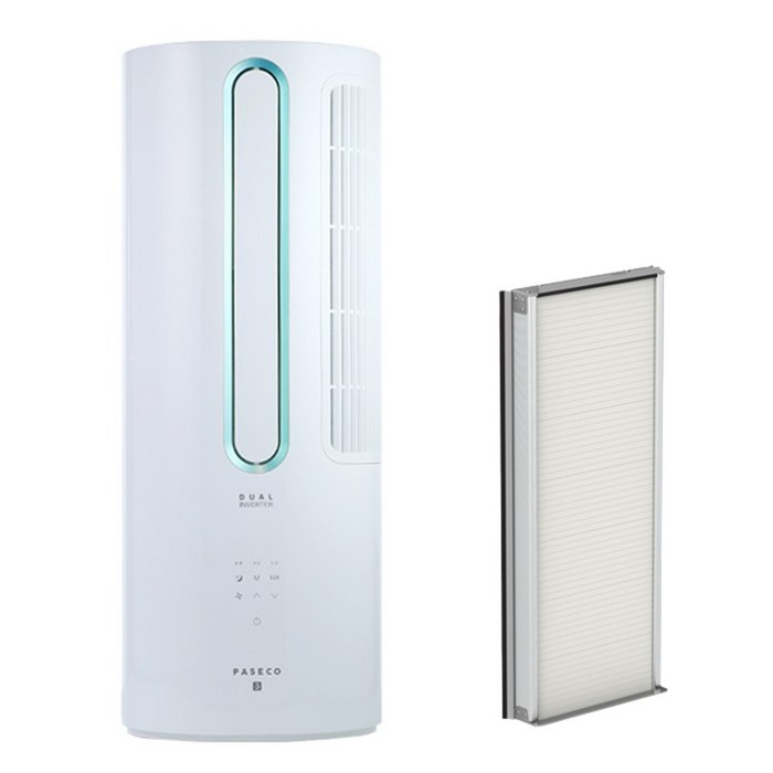 파세코 3세대 창문형 에어컨 듀얼인버터 파인민트 PWA-3300WP + 모헤어 추가키트 98cm 방문설치 대표 이미지 - PWA-3300WP 추천