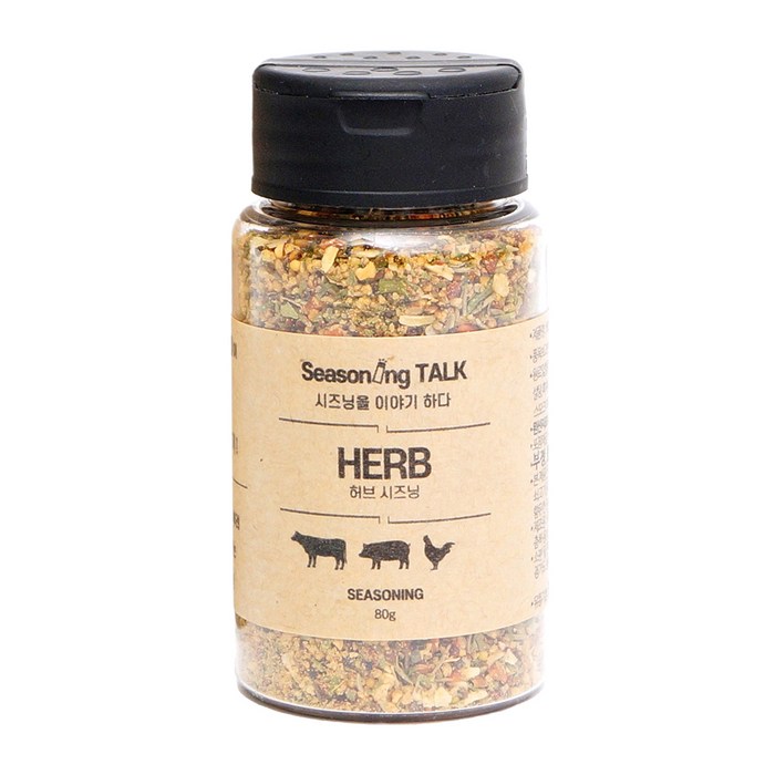 시즈닝톡 허브 시즈닝, 80g, 1개 대표 이미지 - 허브솔트 추천