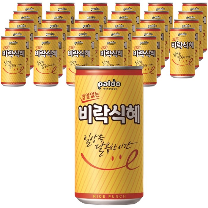 팔도 밥알없는 비락 식혜, 175ml, 30개 대표 이미지 - 음료수 도매 추천