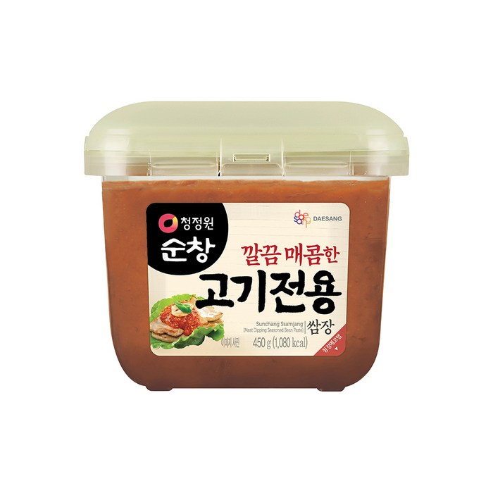 청정원순창 깔끔 매콤한 고기전용 쌈장, 450g, 2개 대표 이미지 - 양념장 추천