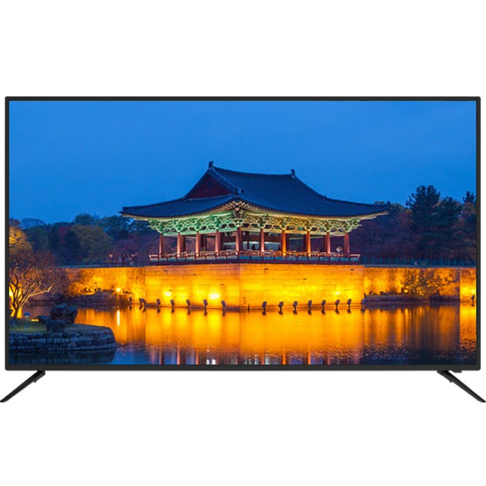 아남 4K UHD LED TV, 109cm(43인치), COS43U, 스탠드형, 자가설치 대표 이미지 - 중저가 TV 추천
