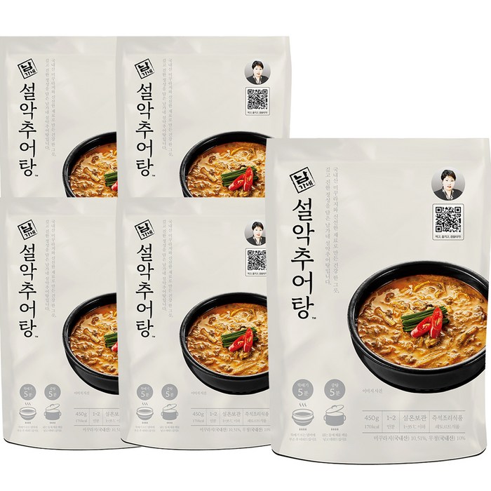 남가네설악추어탕, 450g, 5개 대표 이미지 - 떡만두국 추천