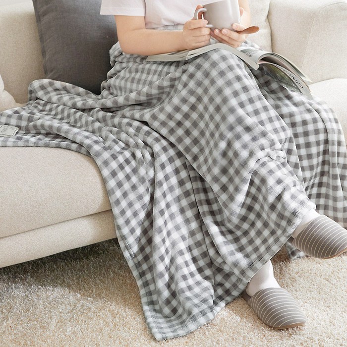 더자리 마이블랭킷 극세사 담요 대표 이미지 - 에어컨 담요 추천