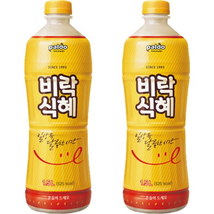 팔도 비락식혜, 2개, 1.5L 대표 이미지 - 달달한 음료 추천