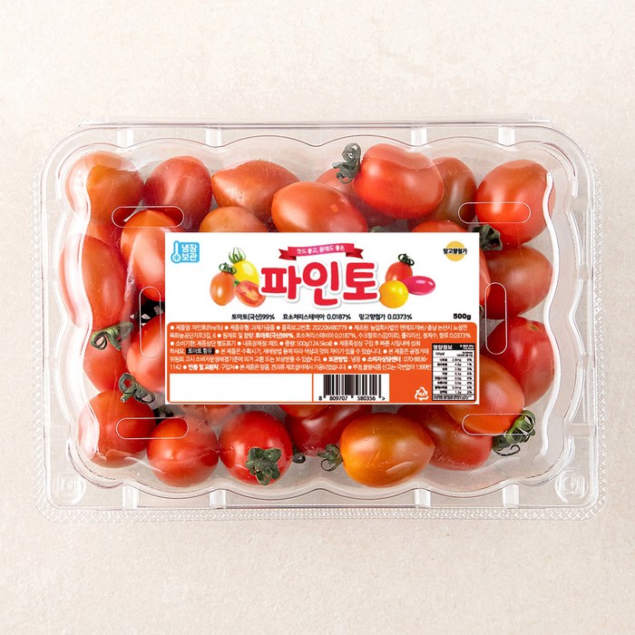 파인토 스테비아 대추방울토마토, 500g, 1개 대표 이미지 - 대체당 추천