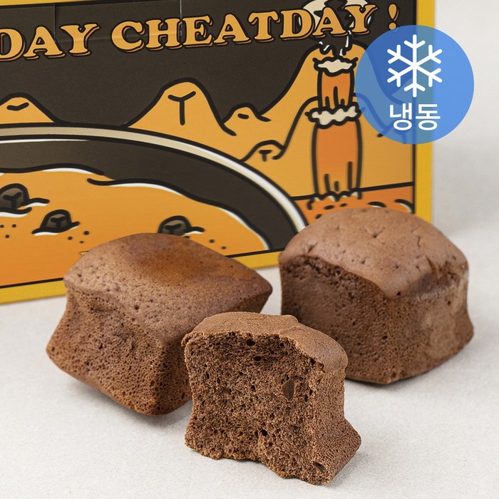 프로넛 파운드 카카오 6개입 (냉동), 210g, 1개 대표 이미지 - 말차 케이크 추천
